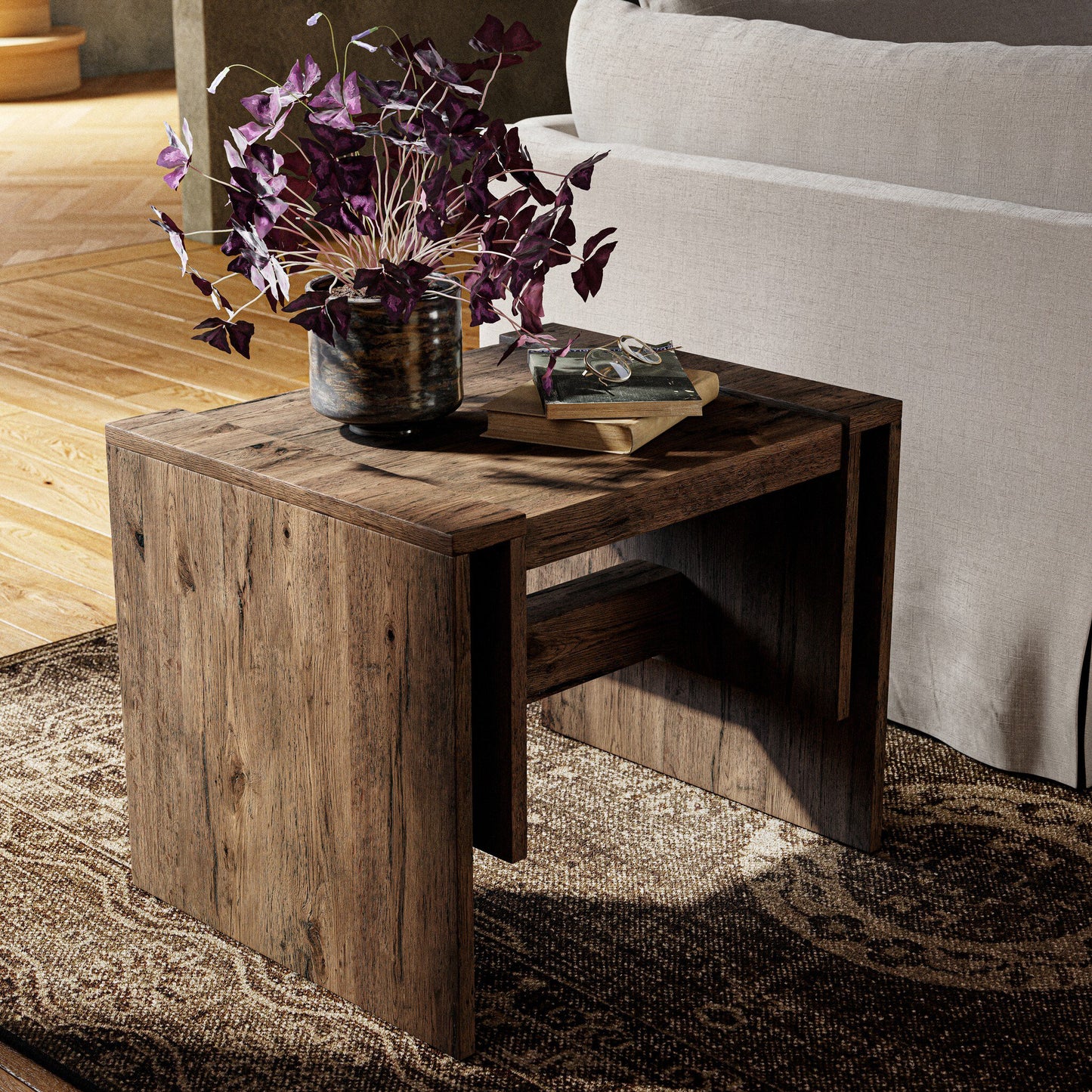 Beam End Table