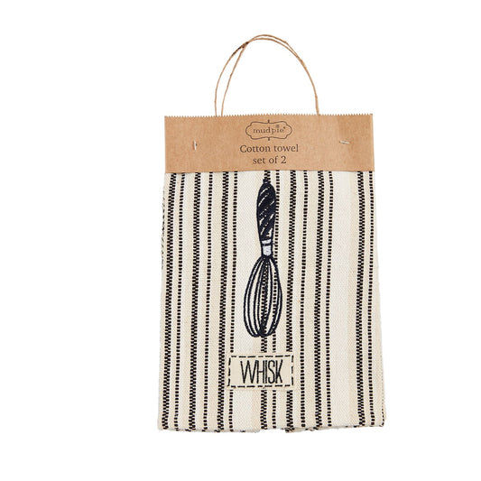 Whisk Embroidered Utensil Towel Set