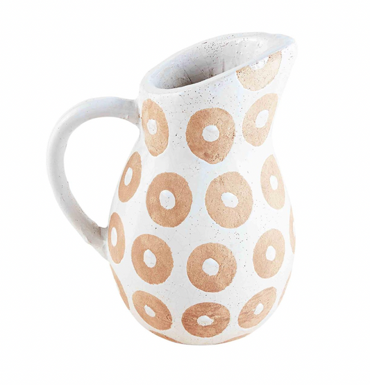 White Dotted Pitcher